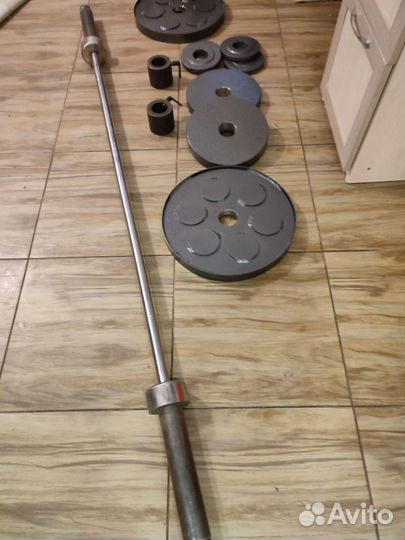 Штанга олимпийская 117 кг