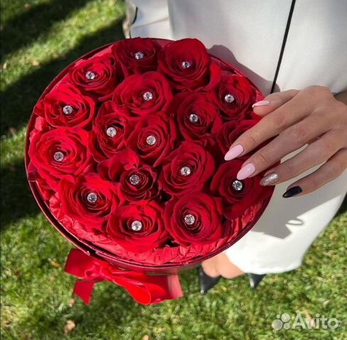 Букеты красных Роз