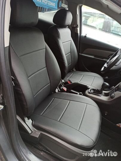 Авточехлы из экокожи для Volkswagen Golf+