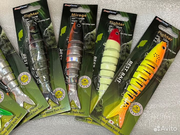 Воблеры многосекционные