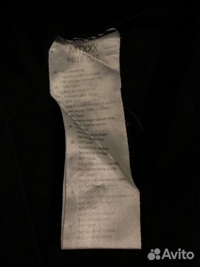 Футболка черная с вышивкой