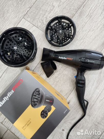 Фен babyliss pro caruso
