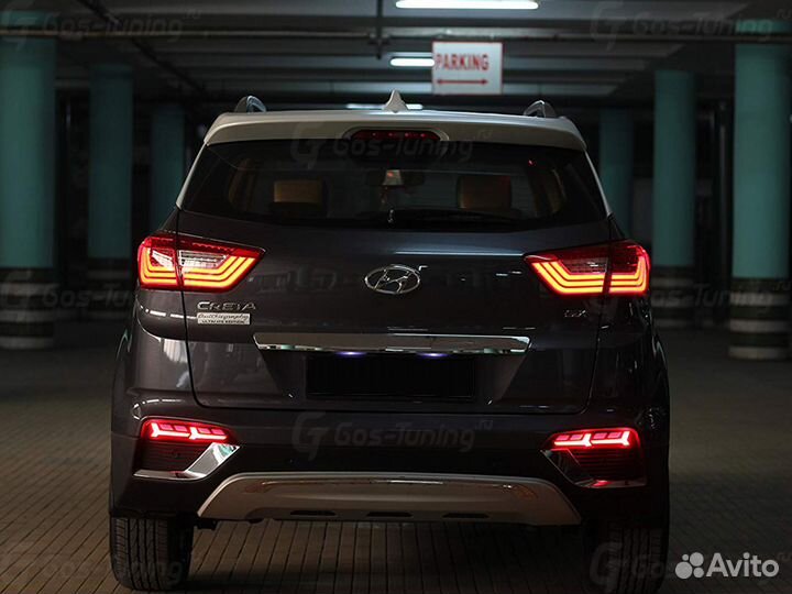 Задние фонари оптика на Hyundai Creta BMW Style