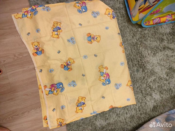 Простынь в детскую кроватку 2шт