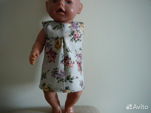 Платье для куклы Бебиборн