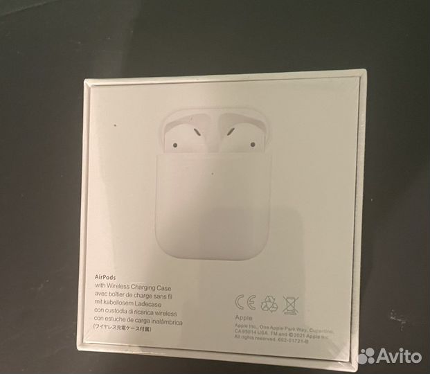 Беспроводные наушники apple airpods 2