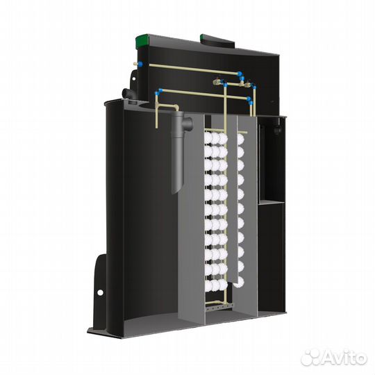 Пластиковый погреб под ключ