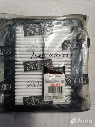 Фильтр воздушный Chevrolet Aveo