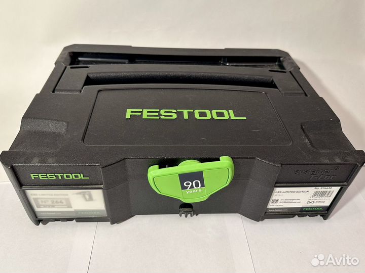 Festool cxs limited edition 90 year