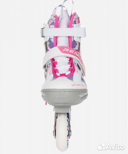 Ролики растущие детские + шлем новый (5-7 лет)