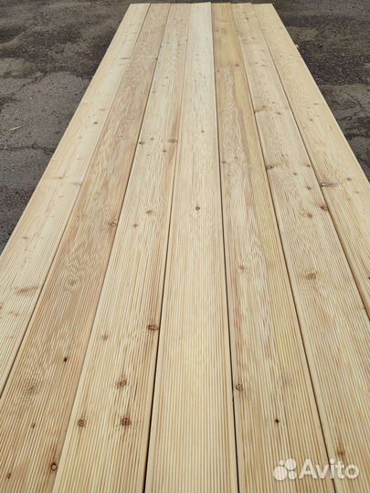 Террасная доска из лиственницы 28х140х3800 сорт ав