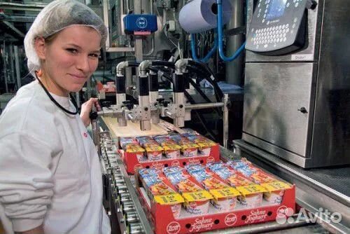 Вахта Сотрудник на молочное производство