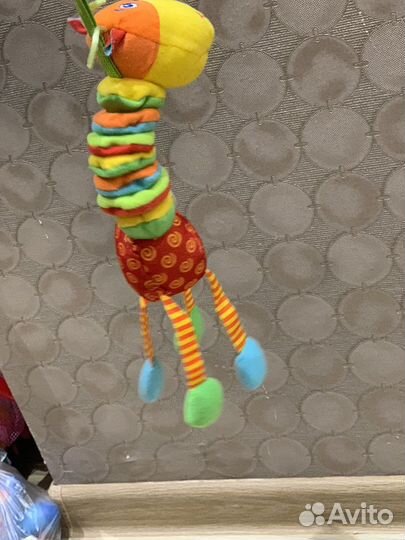 Игрушки пакетом погремушки в коляску в кроватку
