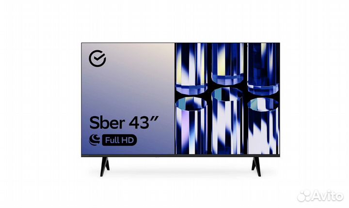 Новый SMART Tv телевизор 43