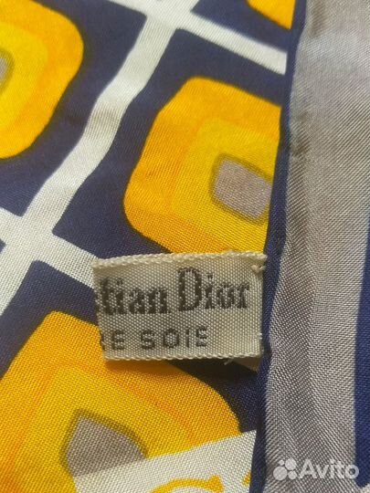 Шелковый шарф Christian Dior