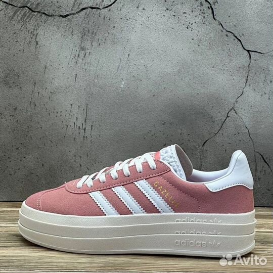 Кроссовки женские Adidas Gazelle Bold. 5 расцветок