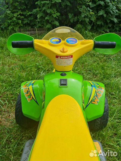 Детский электрический квадроцикл б/у