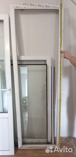 Балконная дверь с окном бу