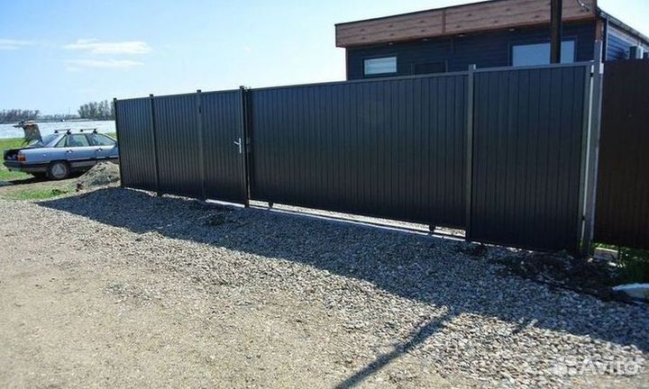 Забор профлист