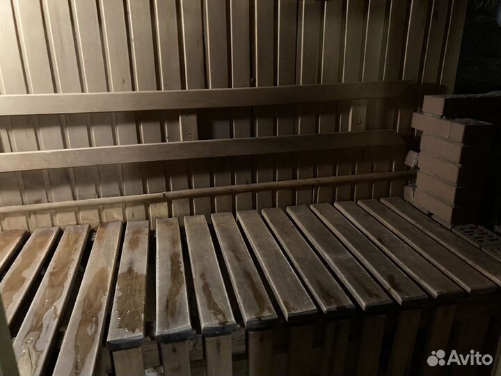 Жаркая баня с домом