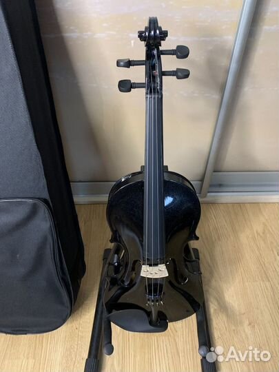 Скрипка для обучения 4/4 + мостик