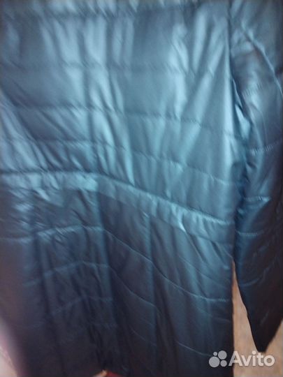 Пальто женское демисезонное 50 52 коричневое