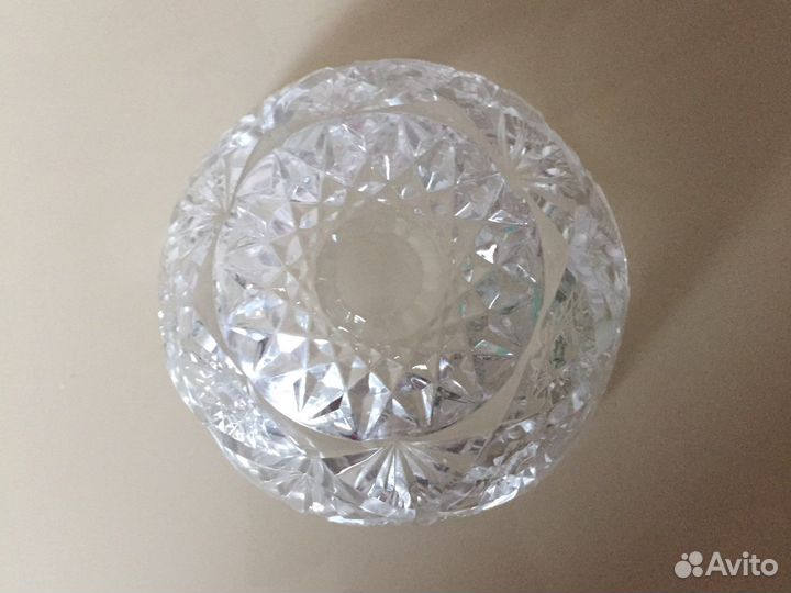 Салатник хрустальный