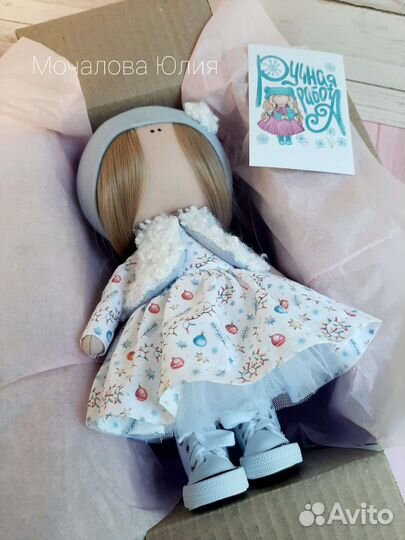 Интерьерная кукла ручной работы