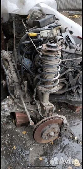 Двигатель в сборе и коробка передач saab 9000