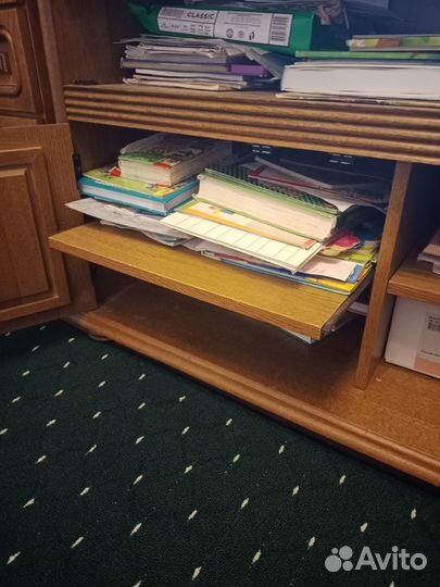 Тумба под телевизор массив