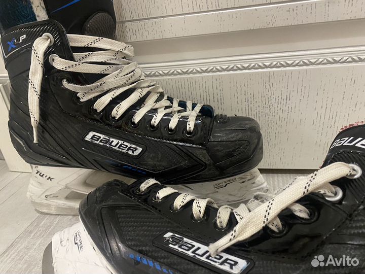 Хоккейные коньки бауэр 45