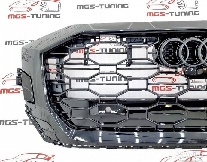 Решетка на Audi Q8 18+ в стиле RSQ8