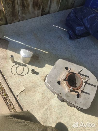 Поршень и цилиндр чезет 250 кросс