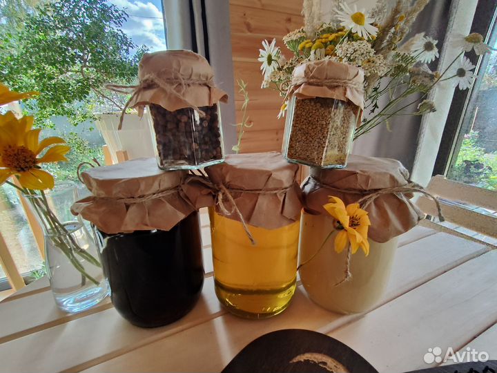 Мёд Алтайский пыльца прополис перга 2023 Чрпвц