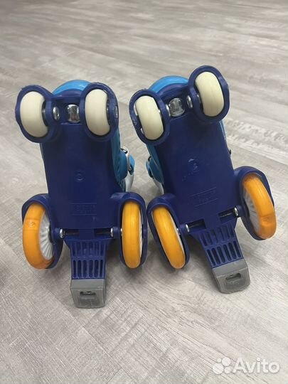 Ролики детские на 4 колесах 29-32 размер