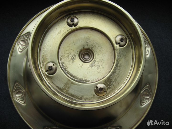 Антикварная ваза латунь