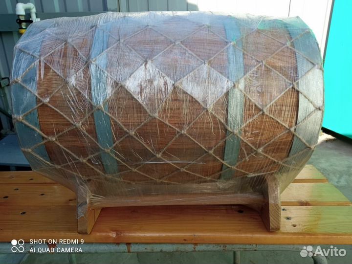 Бочка дубовая 10 литров для алкоголя