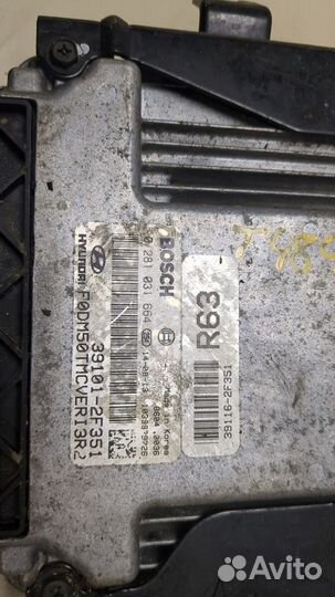 Блок управления двигателем Hyundai Santa Fe, 2014