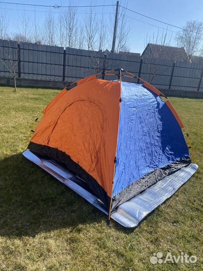 Палатка туристическая 2-3 местная 2*1.5 м