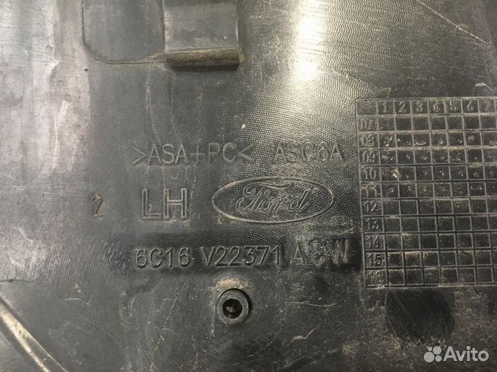 Молдинг двери передней левой Форд Транзит 2006-13