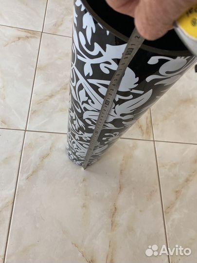 Ваза напольная стекло