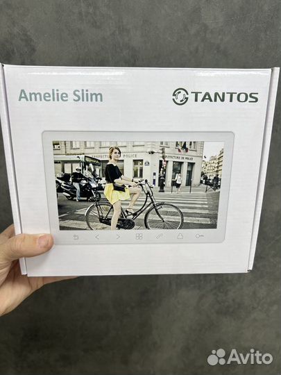 Комплект монитор Amelie HD SE Slim (White) и видео