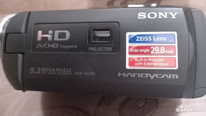 Видеокамера sony