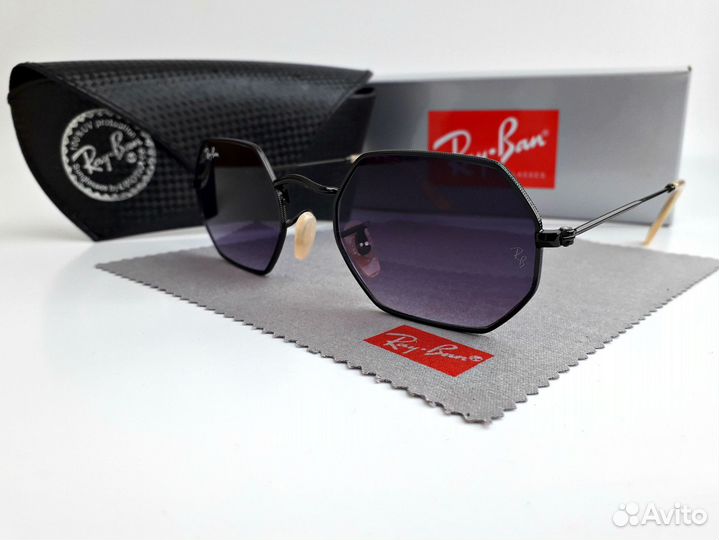 Очки Ray Ban Octagonal 3556 Темный Градиент