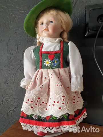 Кукла коллекционная Швейцария