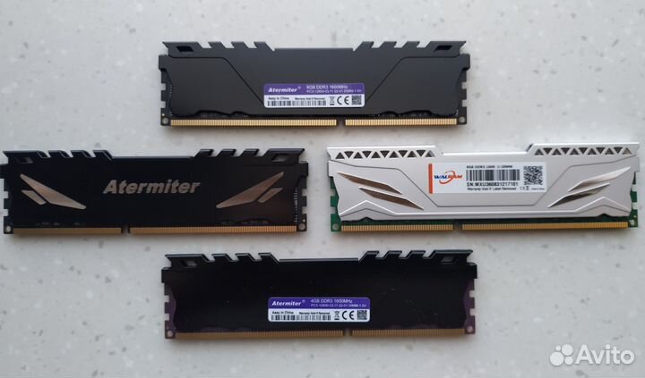 Оперативная память DDR3 4гб и 8гб