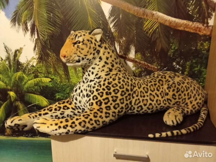 Мягкая игрушка леопард 1м.20см