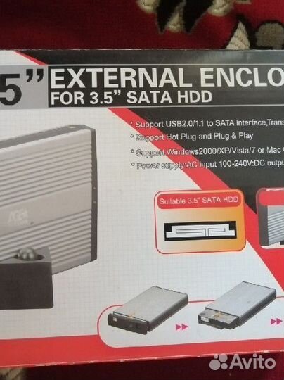 Ssd диск samsung и бокс для внешнего диска