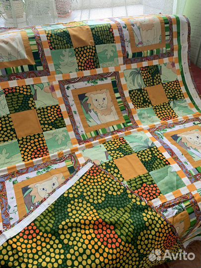 Лоскутные одеяла-покрывала