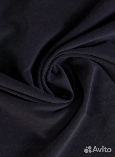 Бархат чёрный (портьерный)